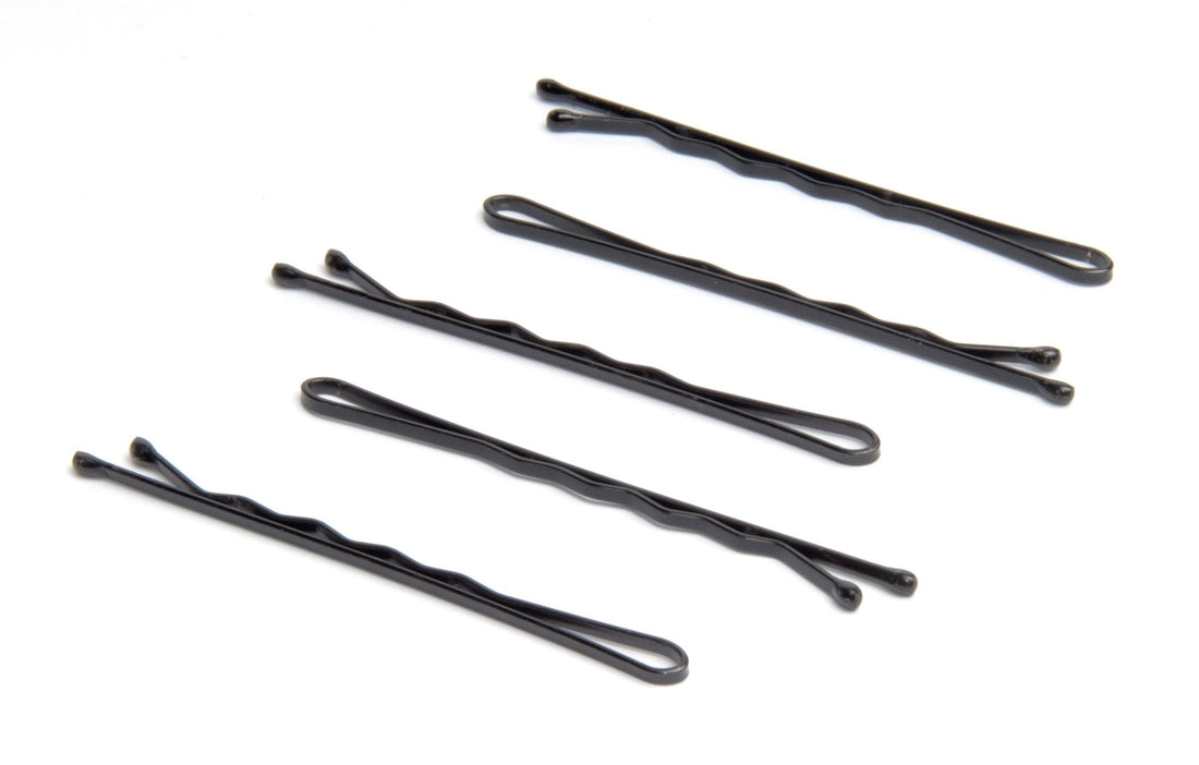 Diane 2 Bobby Pins, Black, 300-pack Tub
