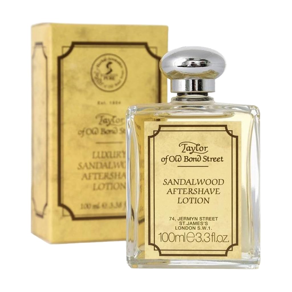 Taylor of Old Bond Street Luxury Aftershave Lotion Sandalwood 1.06-Ounce