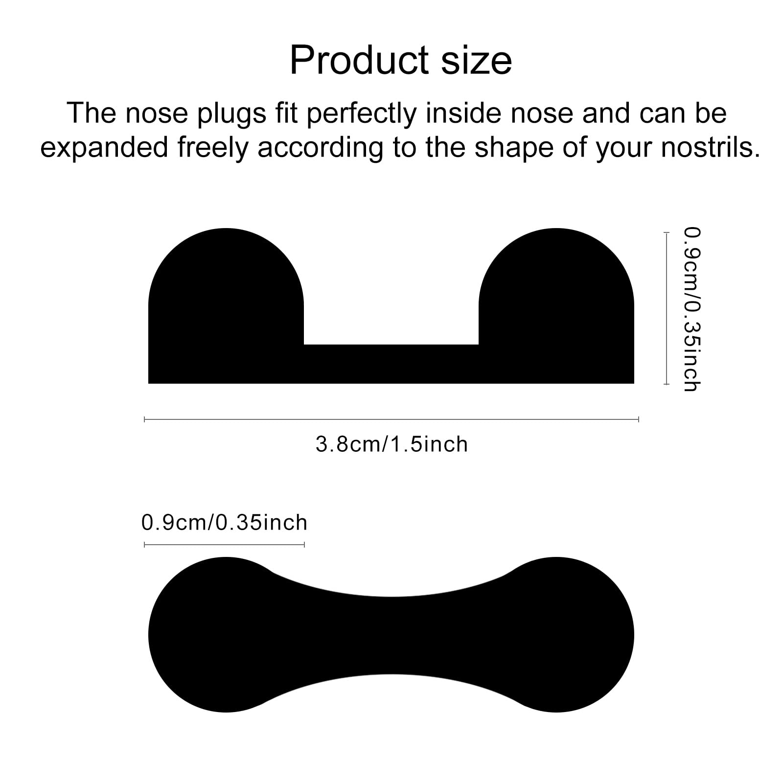 Elera Spray Tan Disposable Nose Filters for Sunless Airbrush Spray Tanning (50pcs)