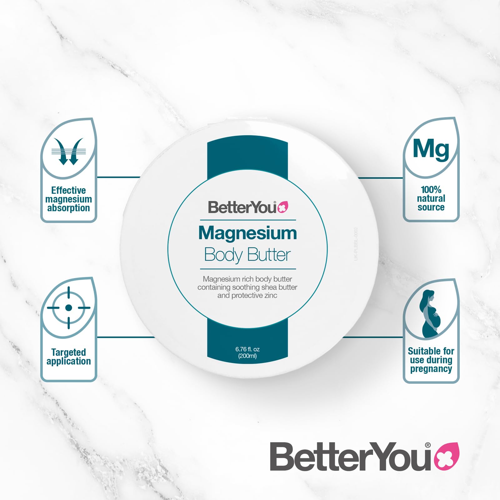 Better You 180 ml Magnesium Body Butter