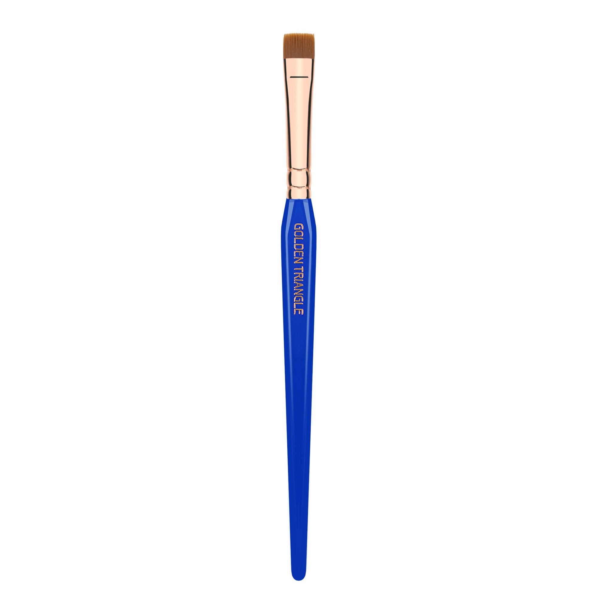 Bdellium Tools Professional Makeup Brush Golden Triangle Series - Flat Eye Definer 714