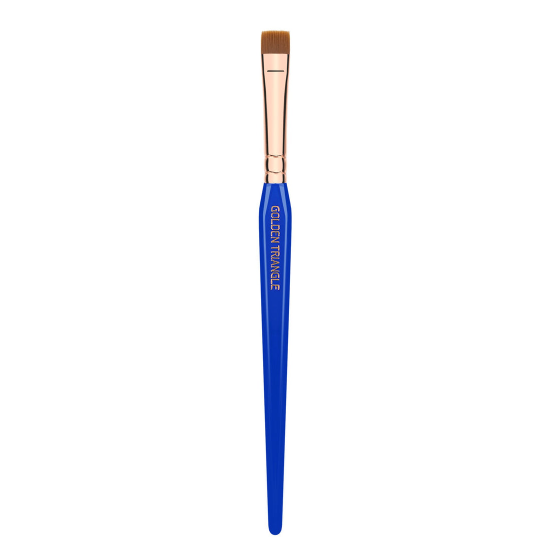 Bdellium Tools Professional Makeup Brush Golden Triangle Series - Flat Eye Definer 714