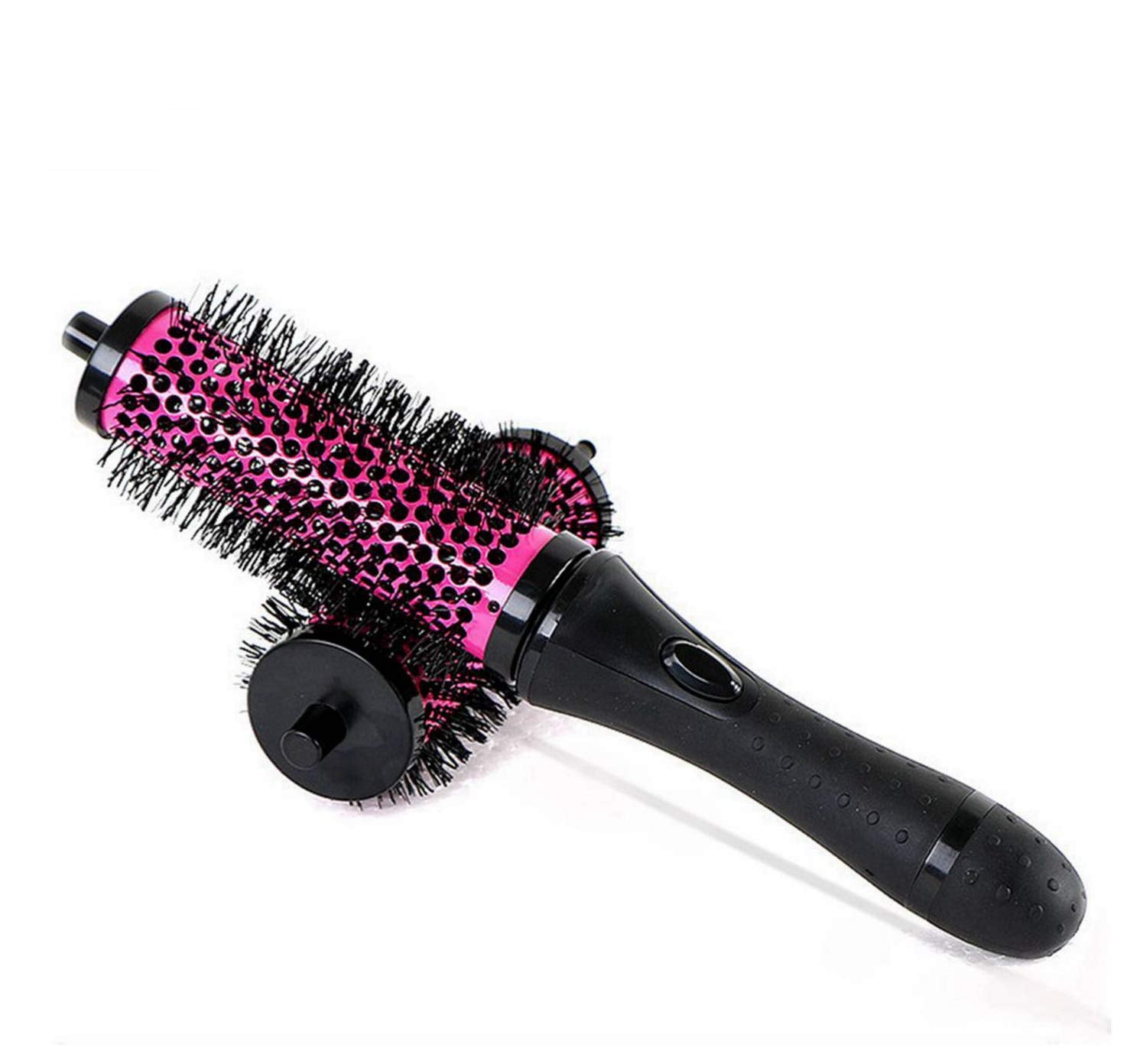 LIGICKY Blowout Brush Set with Detachable Barrels Round Brushes Hair Styling Tool, 1 Handle 6 Barrels.