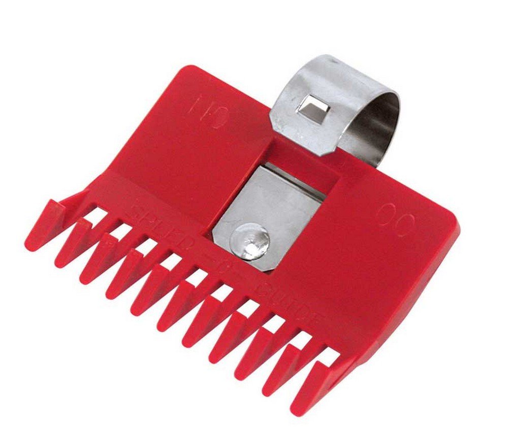 Speed-O-Guide SPG0117 Clipper Comb, Red