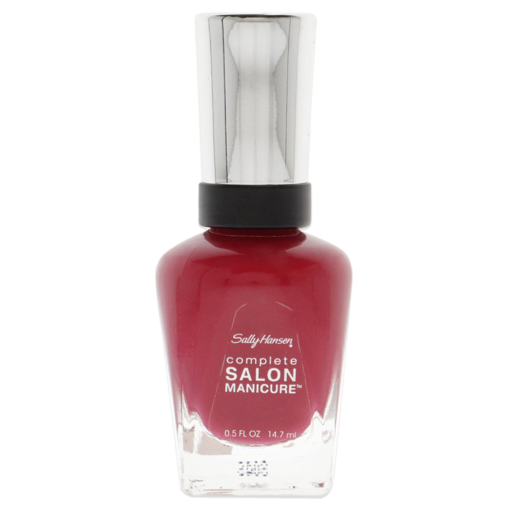 Sally Hansen Complete Salon Manicure Nail Polish, Red My Lips, 0.5 Fluid Ounce