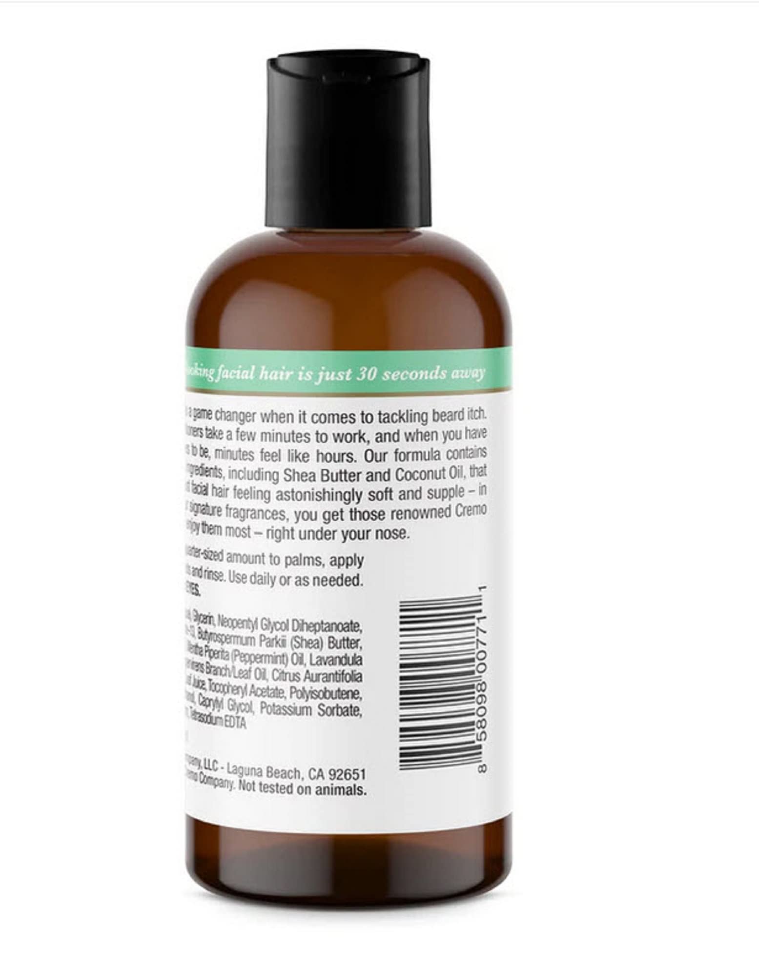 Mint Blend: Cremo Beard And Scruff Softener - Mint Blend - 6 Oz