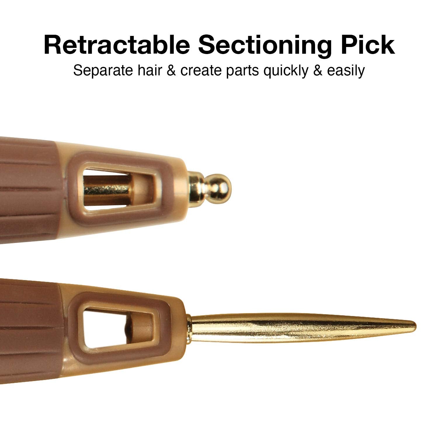 Olivia Garden NanoThermic Flex Collection, Pro - Ionic Bristles