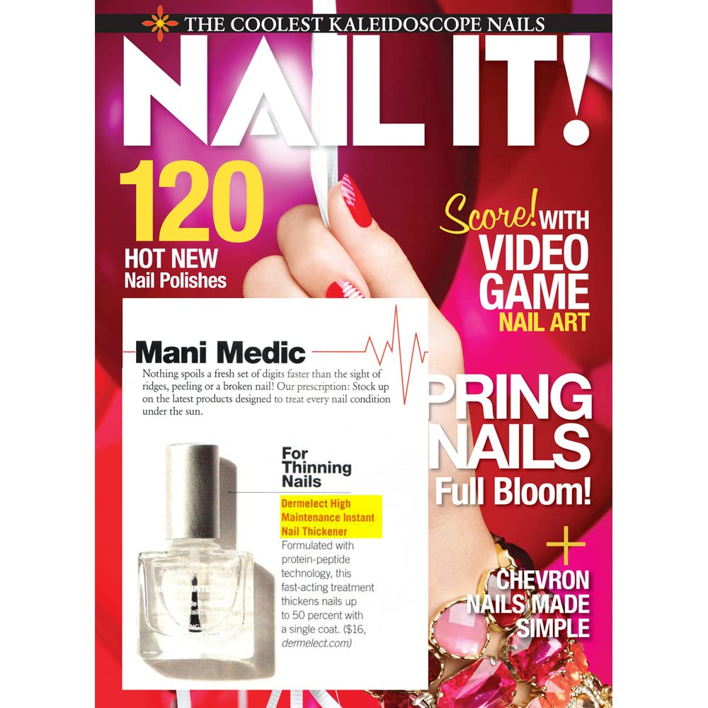 Dermelect Cosmeceuticals High-Maintenance Instant Nail Thickener -- 0.4 oz.