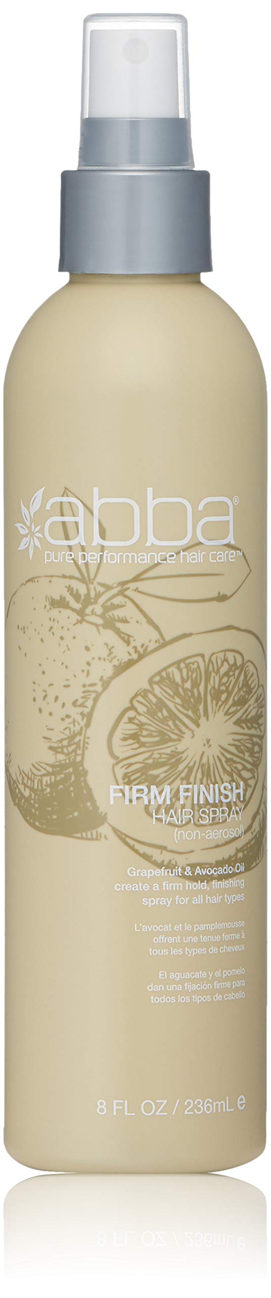 ABBA ABBA Firm Finish Hair Spray Clean Scent, 8.0 oz
