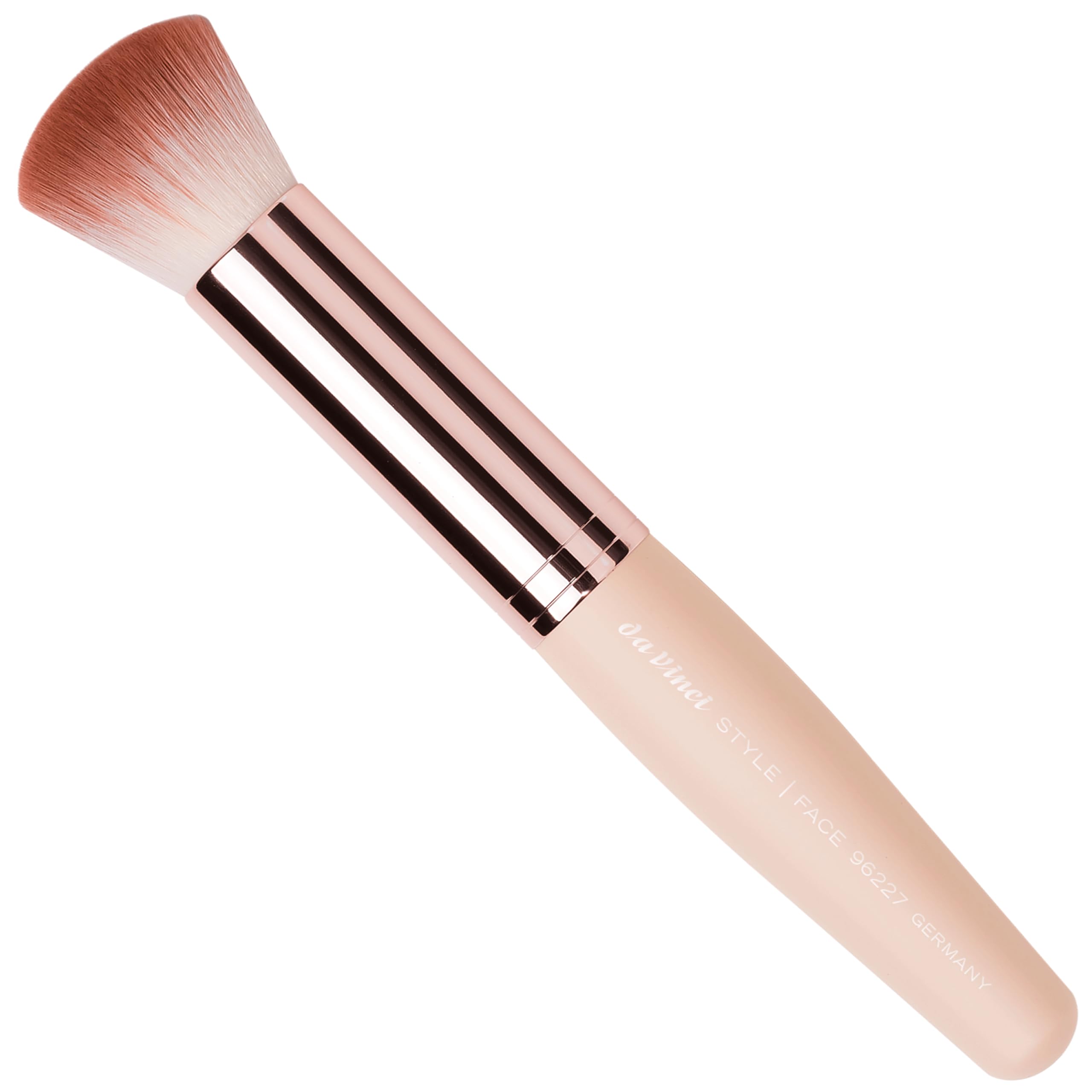 da Vinci Cosmetics Style Vegan Round Foundation Brush, Made In Germany