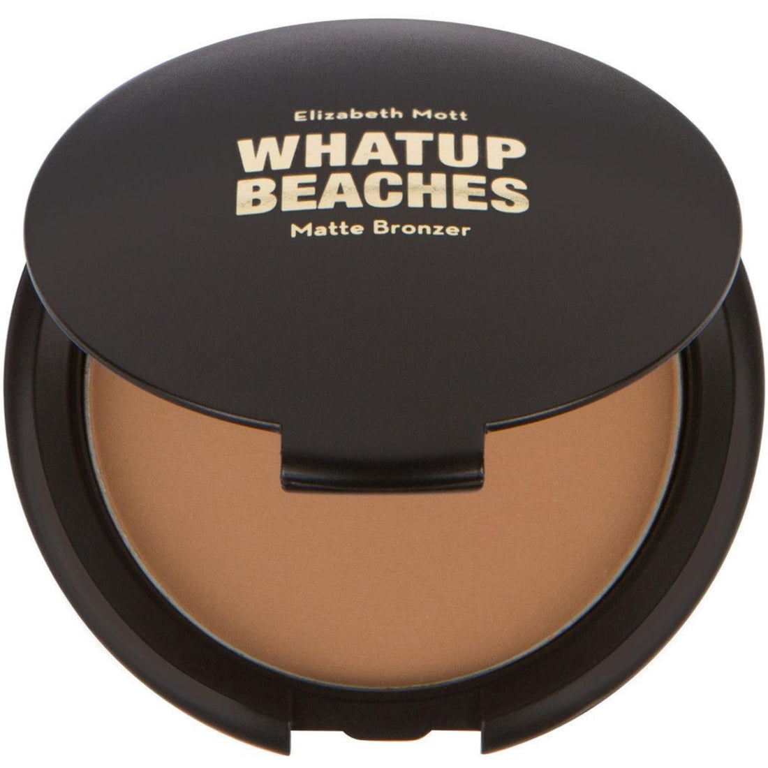 Whatup Beaches Matte Bronzer (paraben-free and cruelty-free) by Elizabeth Mott 8g net weight