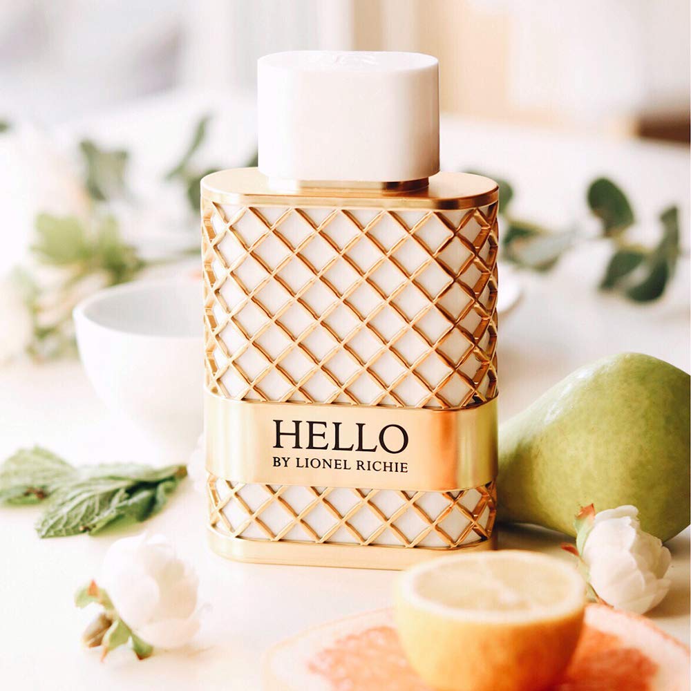 HELLO by Lionel Richie Eau de Parfum | Spray Fragrance for Women | Notes of Pear, Modern Jasmine, Modern Tuberose, & Honey | 1.7 oz/50 mL