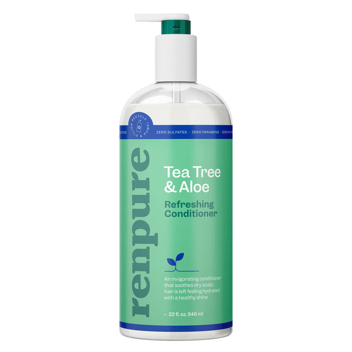 Renpure Advanced Extra Strength Tea Tree & Lemon Sage Refreshing Moisture Conditioner - 32 Fl Oz
