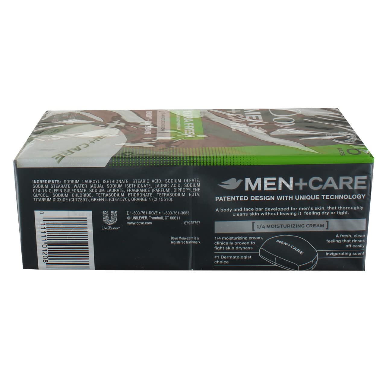 Dove Mens + Care Ex Fresh Size 4z Dove Mens + Care Extra Fresh 6bar 4z