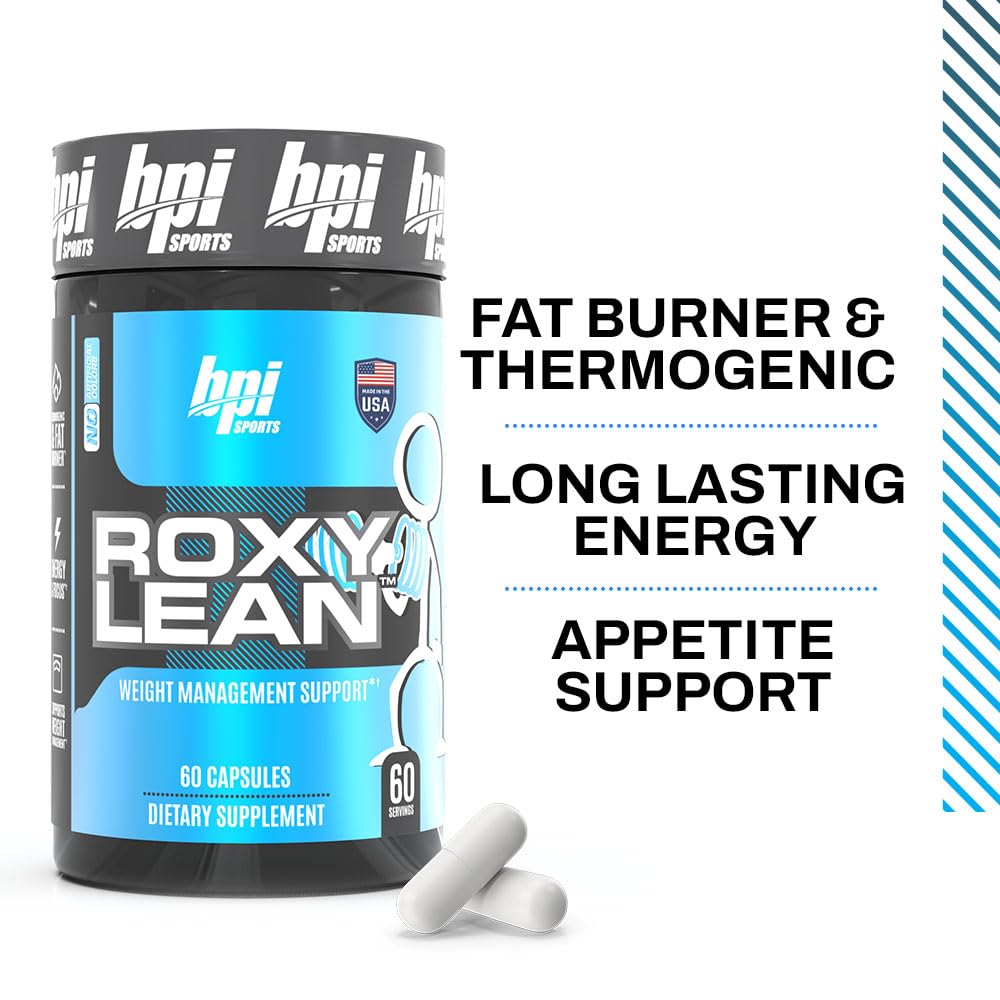 BPI Sports -Roxylean Extreme Fat Burner & Weight Loss Supplement, 60Count (Packaging May Vary)