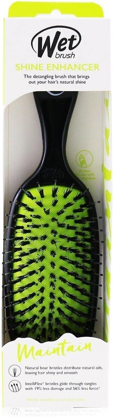 Wet Brush Shine Hair Brush, Black