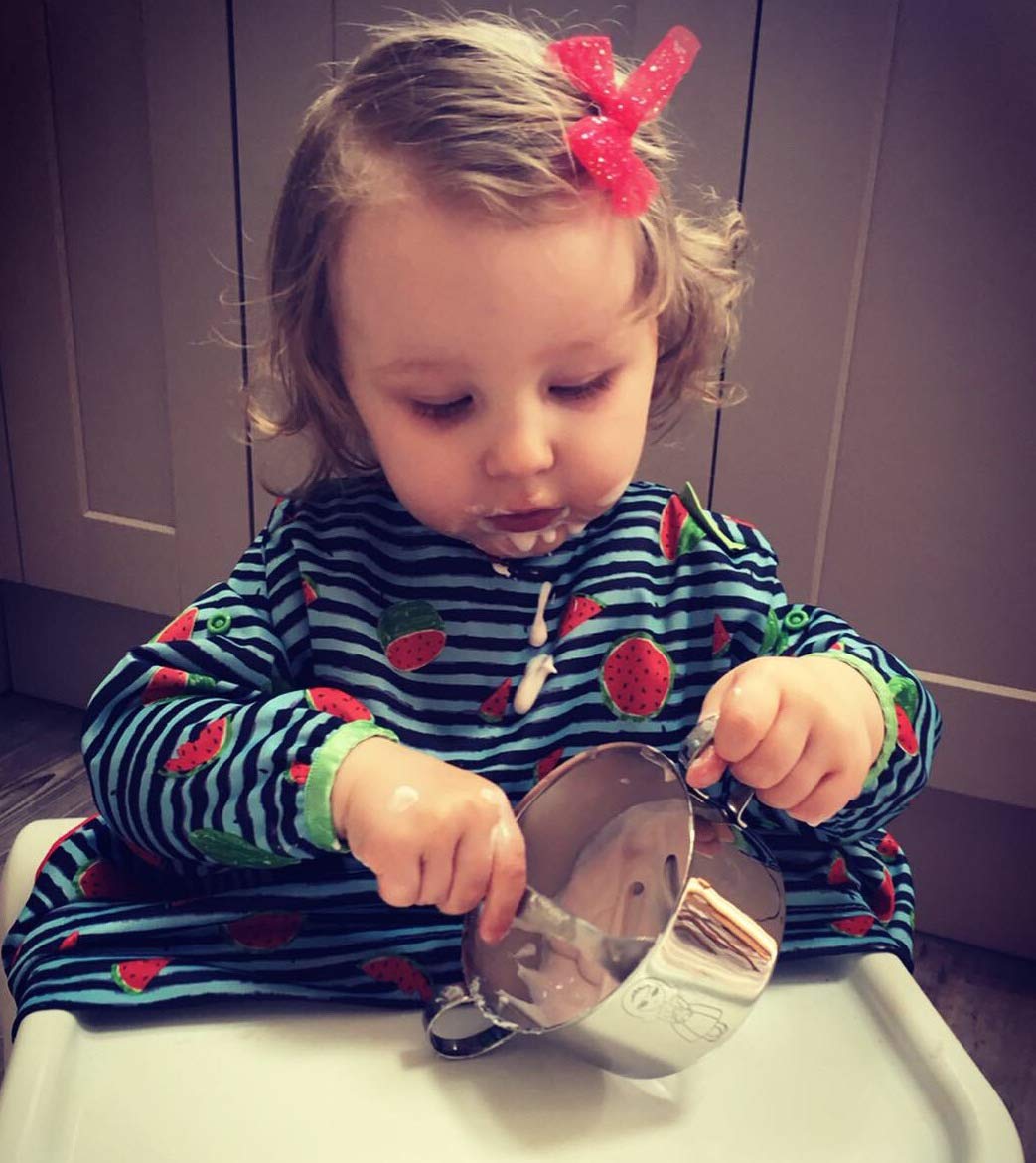 Children's Premium Stainless Steel Dinnerware Set | 1 Bowl with Handles, 1 Cup with Handle & 1 Divided Plate | Adorable Frog Design | Perfect for Babies, Toddlers & Kids | by Kiddobloom