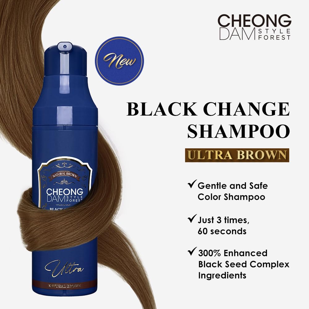 CHEONGDAM STYLE FOREST BLACK CHANGE SHAMPOO ULTRA BROWN