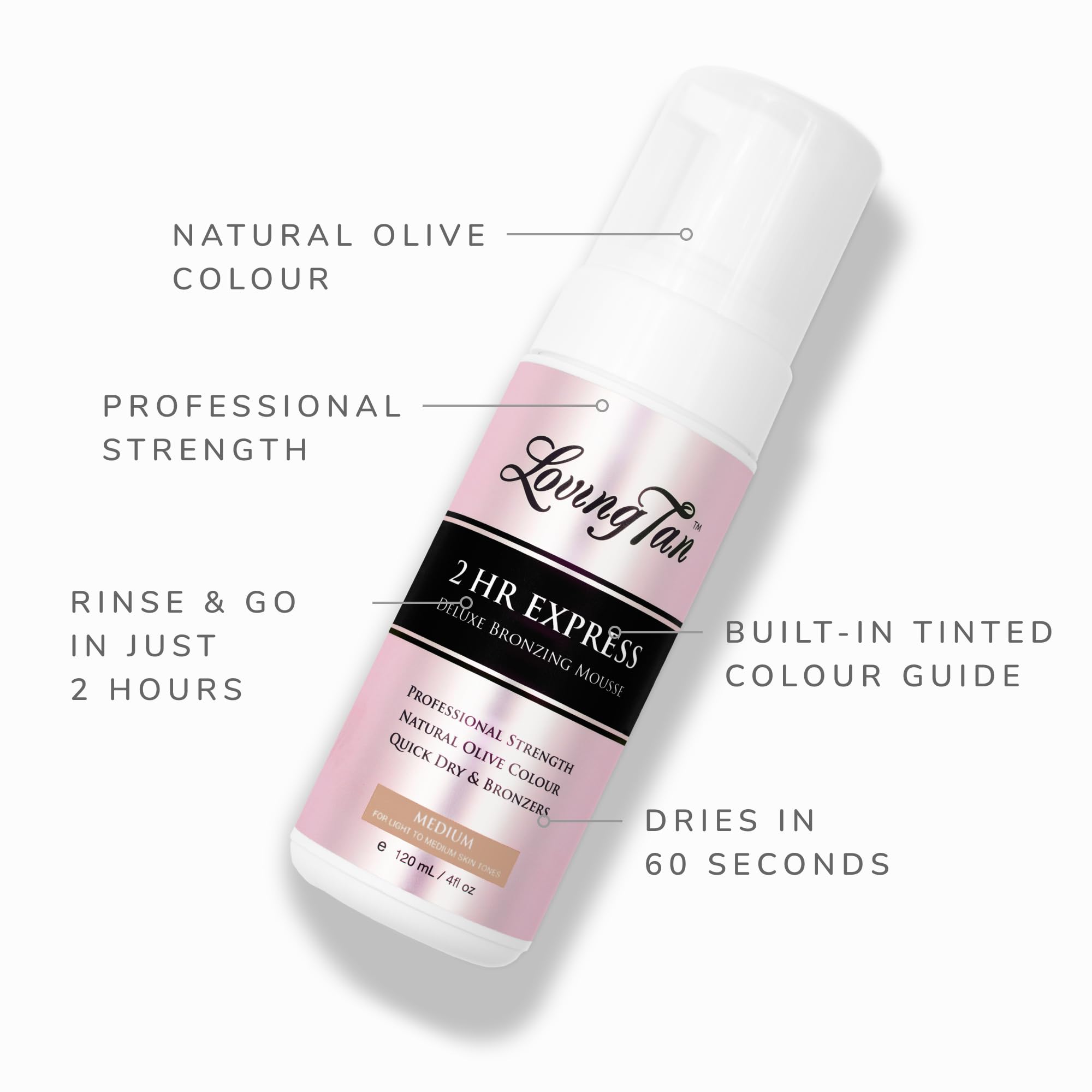 Loving Tan 2 Hr Express Deluxe Bronzing Mousse - Medium