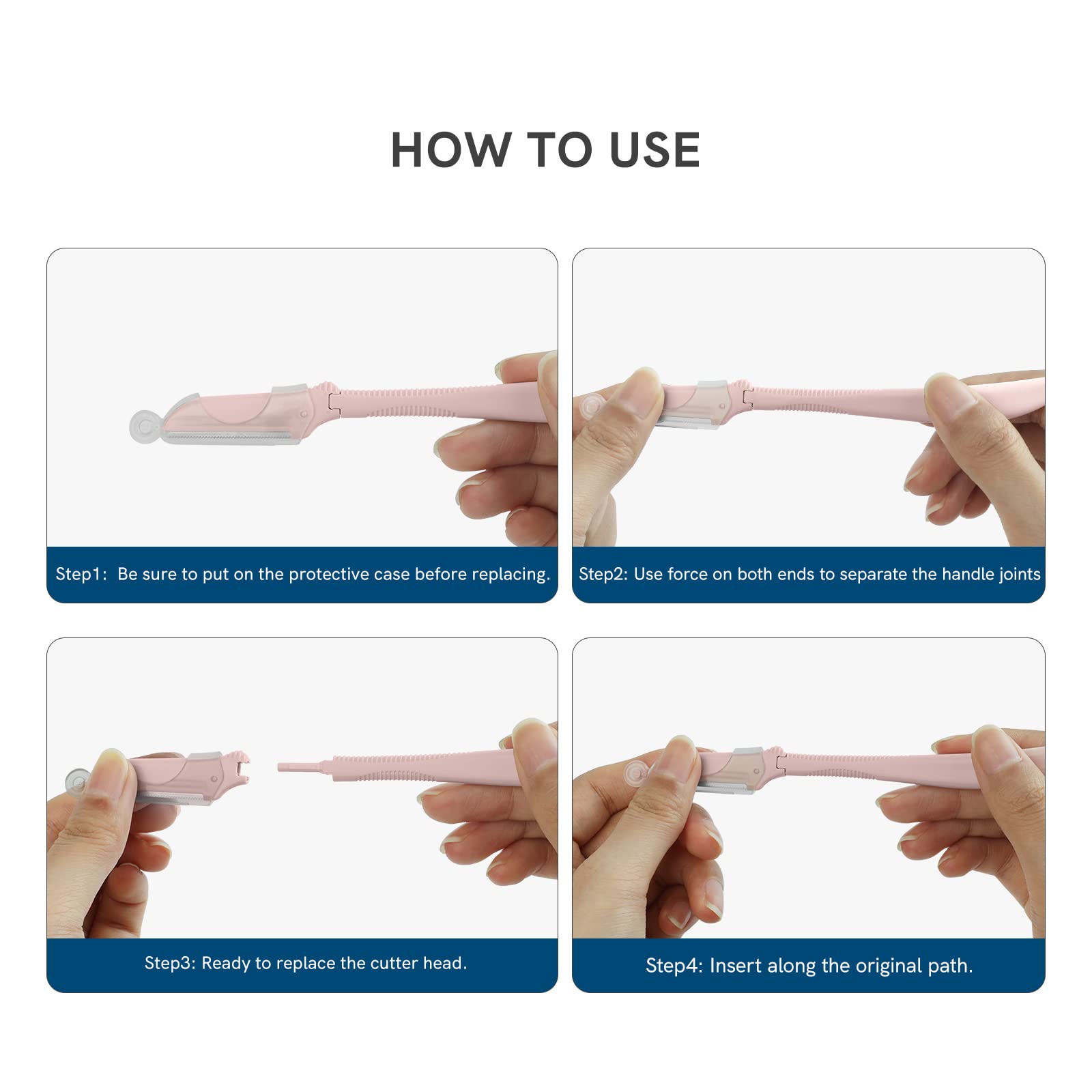 Eyebrow Razor for Women, Face Razors for Women, Dermaplane Razor for Women Face, Eyebrow Trimmer