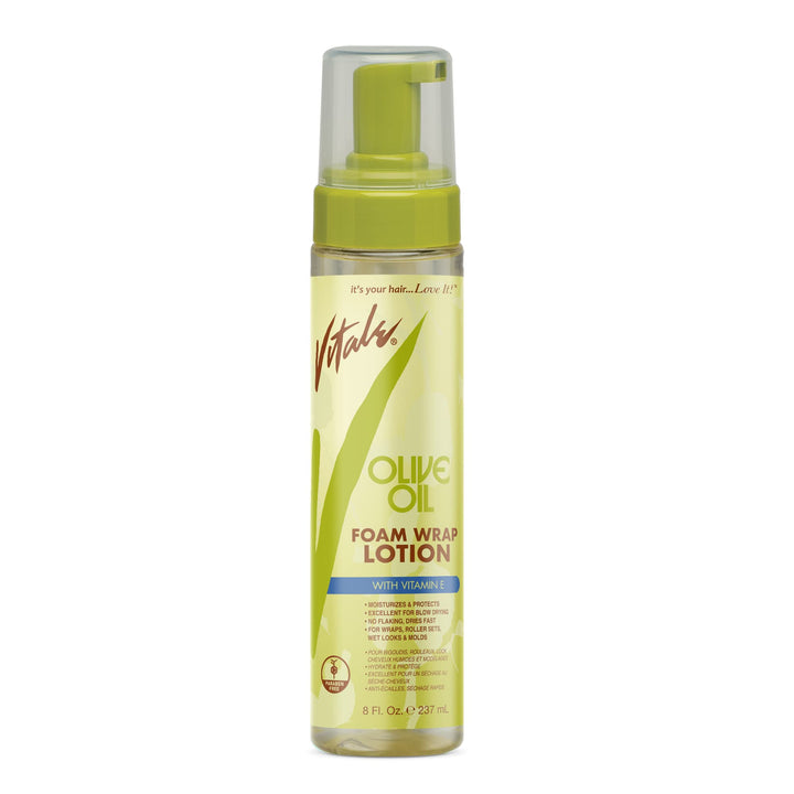 Vitale Olive Oil Foam Wrap Lotion 8 Oz