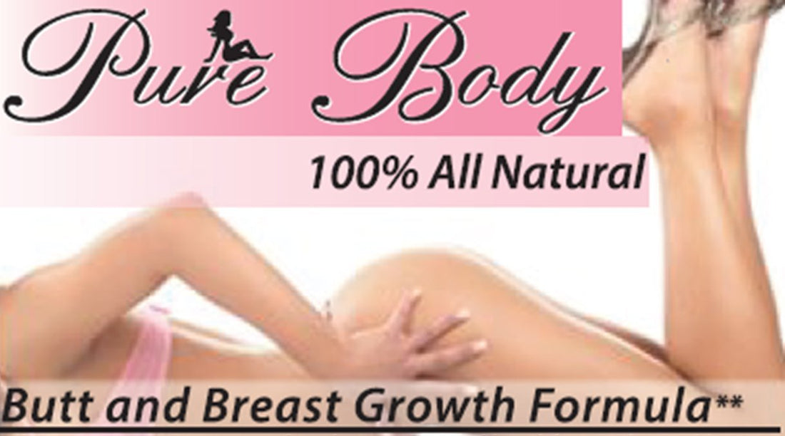 PureBody Cream | Butt and Breast Cream - The #1 and Only Butt and Breast Growth Formula Cream - Plus All-Natural Moisturizer for Soft, Silky, Smooth Skin (30 Day Supply)