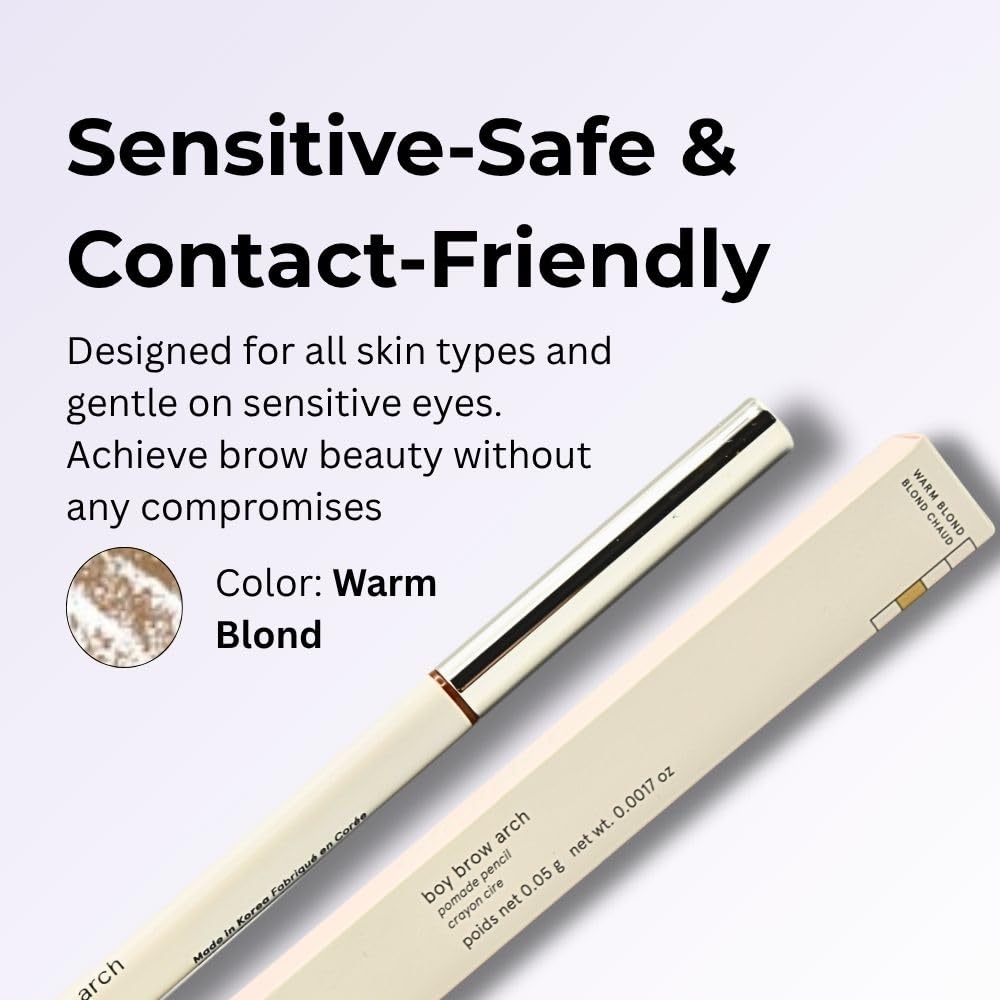 Glossier Boy Brow Arch 2-in-1 Longwear Pomade Eyebrow Pencil Warm Blond