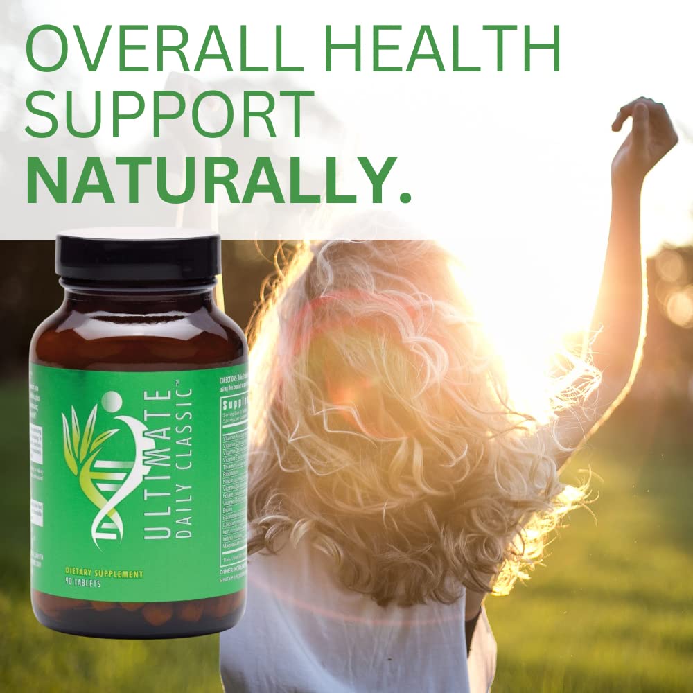 Youngevity Ultimate Daily Classic™ Tablets - Complete Vitamins, Minerals, Amino Acids, & Botanicals - Multivitamin for Women and Men - 90 Tablets