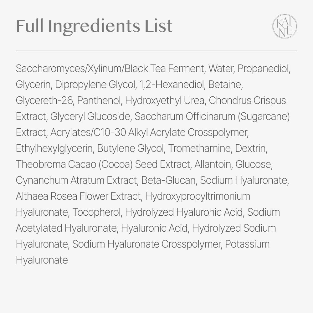 Kaine Kombu Balancing Ampoule Toner for Glass Skin, Deep Hydration & Skin Barrier Strengthening with 1% Panthenol and 60% Fermented Kombu, Korean Skin Care, 5.07 fl oz / 150ml