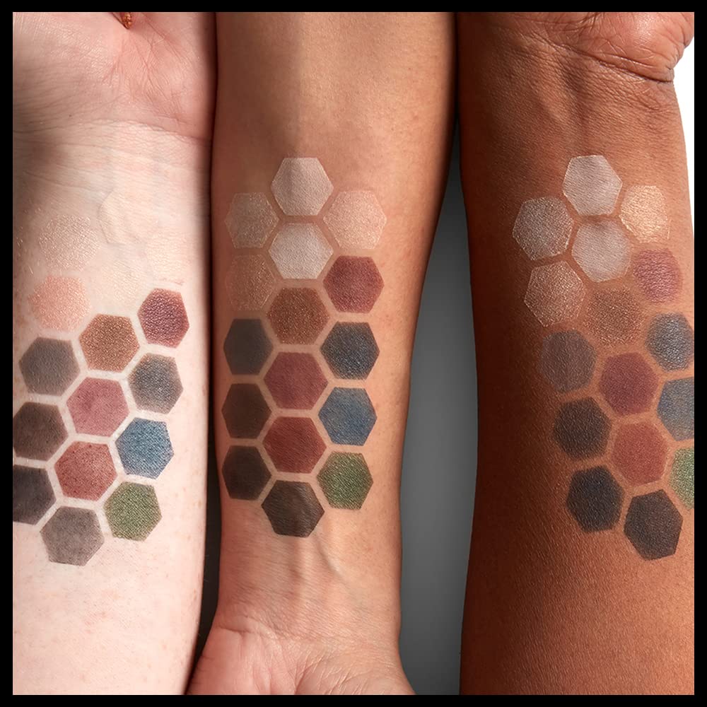 Nyx Professional Makeup Ultimate Shadow Palette, Smoky and Highlight, 13.3g
