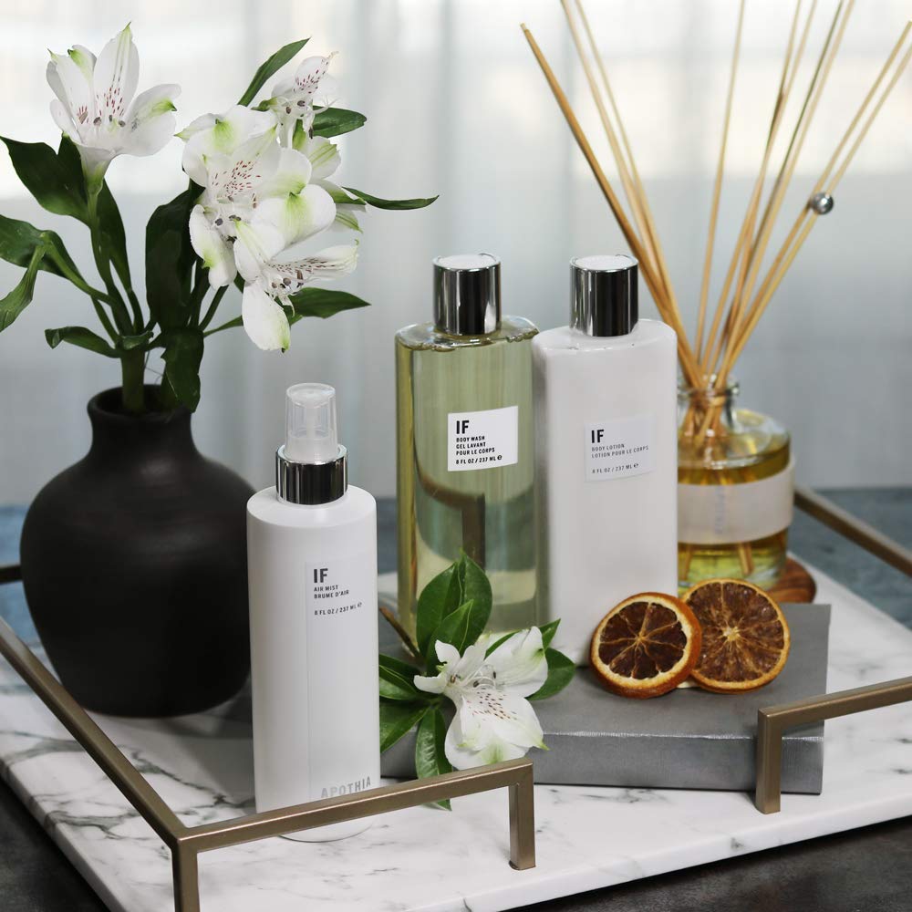 APOTHIA | IF Hand & Body Wash | Modern White Floral & Citrus | Naturally Derived Ingredients | Paraben & Sulfate Free | 8 oz