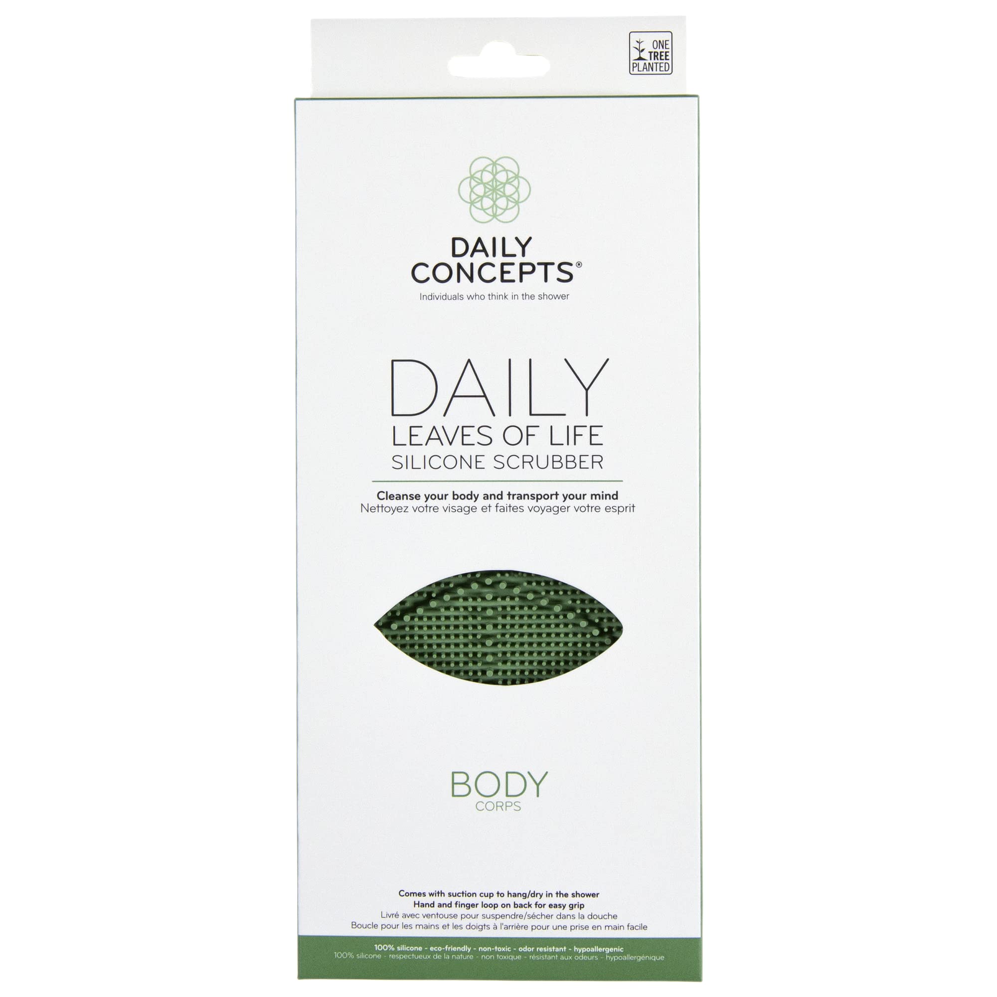 Daily Leaves of Life Body Silicone Scrubber