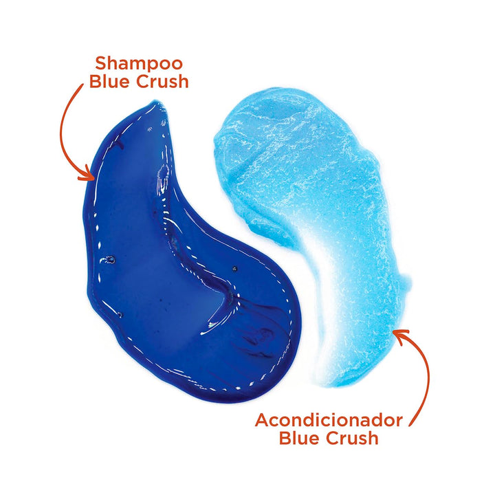 John Frieda Blue Crush Conditioner, Toning Conditioner for Brunette Hair, Nourishes Color-Treated and Natural Hair, Blue Pigments for Vibrant, Cool-Toned Brunette Hair by Reducing Orange Tones, 8.3 Oz