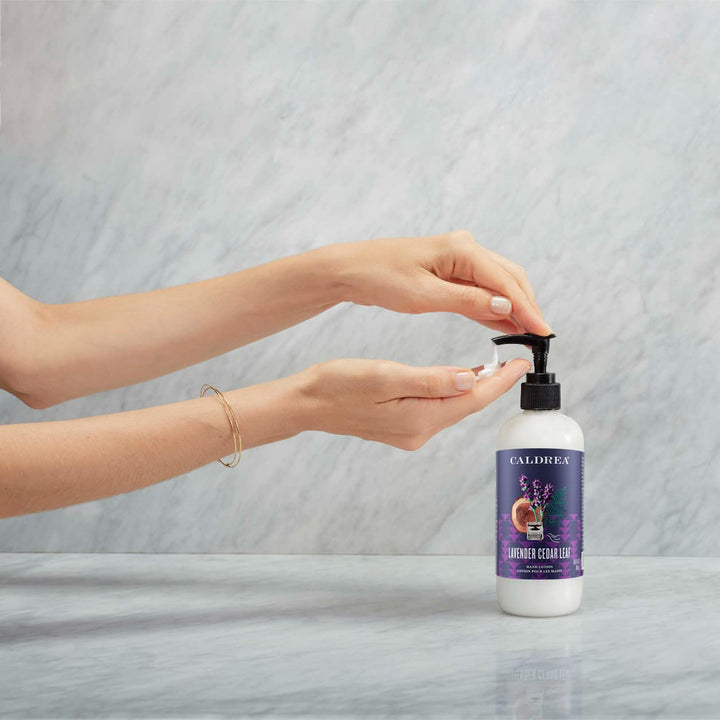 Caldrea Hand Lotion, Lavender Cedar Leaf, 10.8 Ounce
