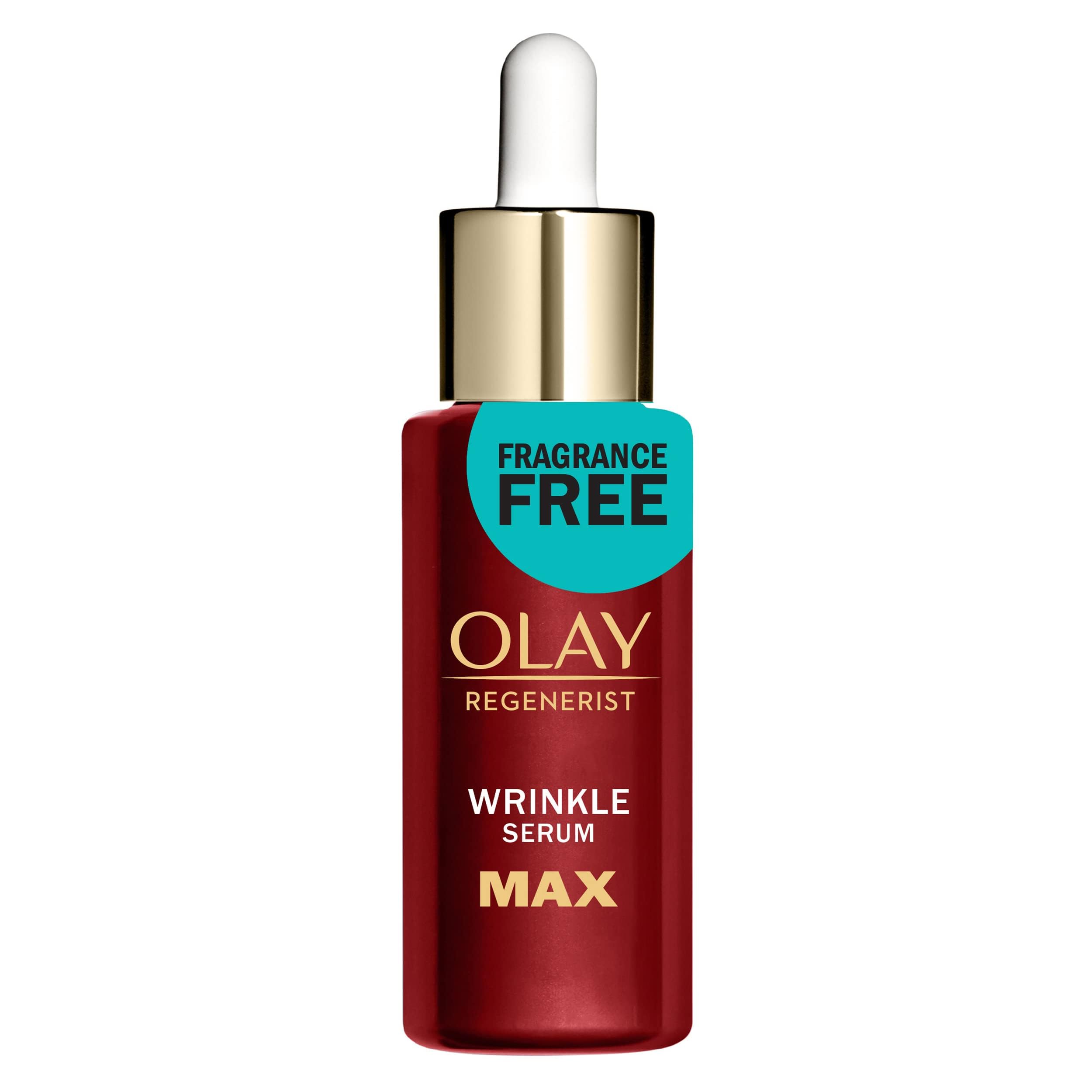 Olay Niacinamide Serum MAX Wrinkle Reducing, Fragrance – Free, 1.3oz. (40 mL)