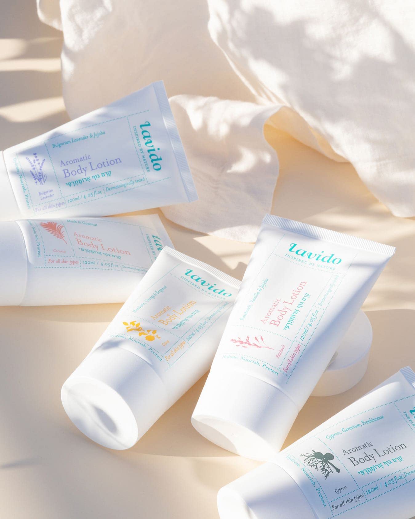 Lavido Natural Mandarin, Orange, and Bergamot Aromatic Body Lotion