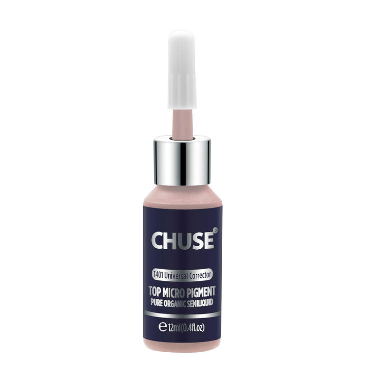 CHUSE T401, 12ml, Universal Corrector, Passed SGS, DermaTest Top Micro Pigment Cosmetic Color Permanent Makeup Tattoo Ink