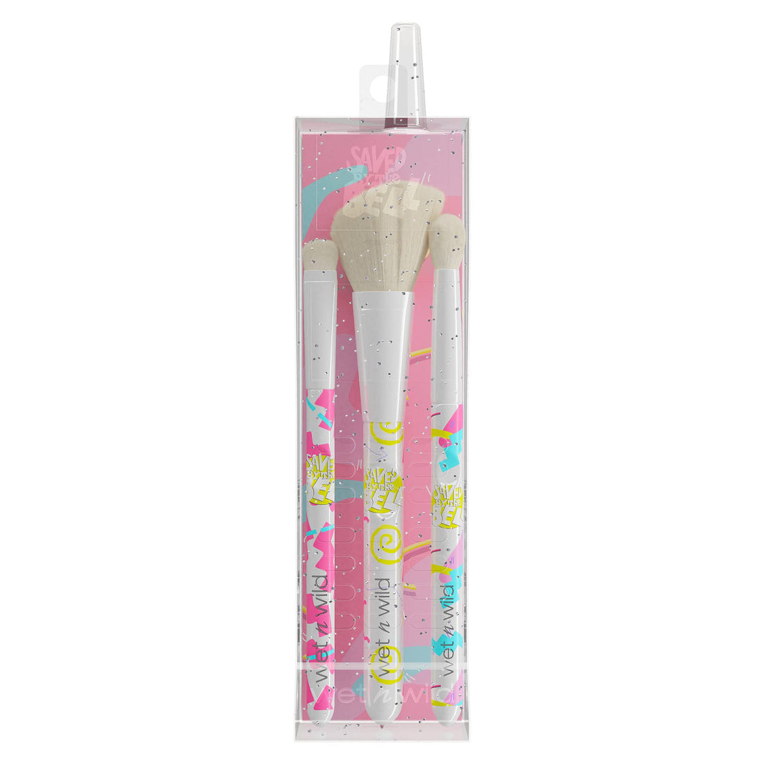 wet n wild Saved By The Bell Zack Attack Live Performing at the Max Brush Set, Makeup Brush Set with Case,1114546