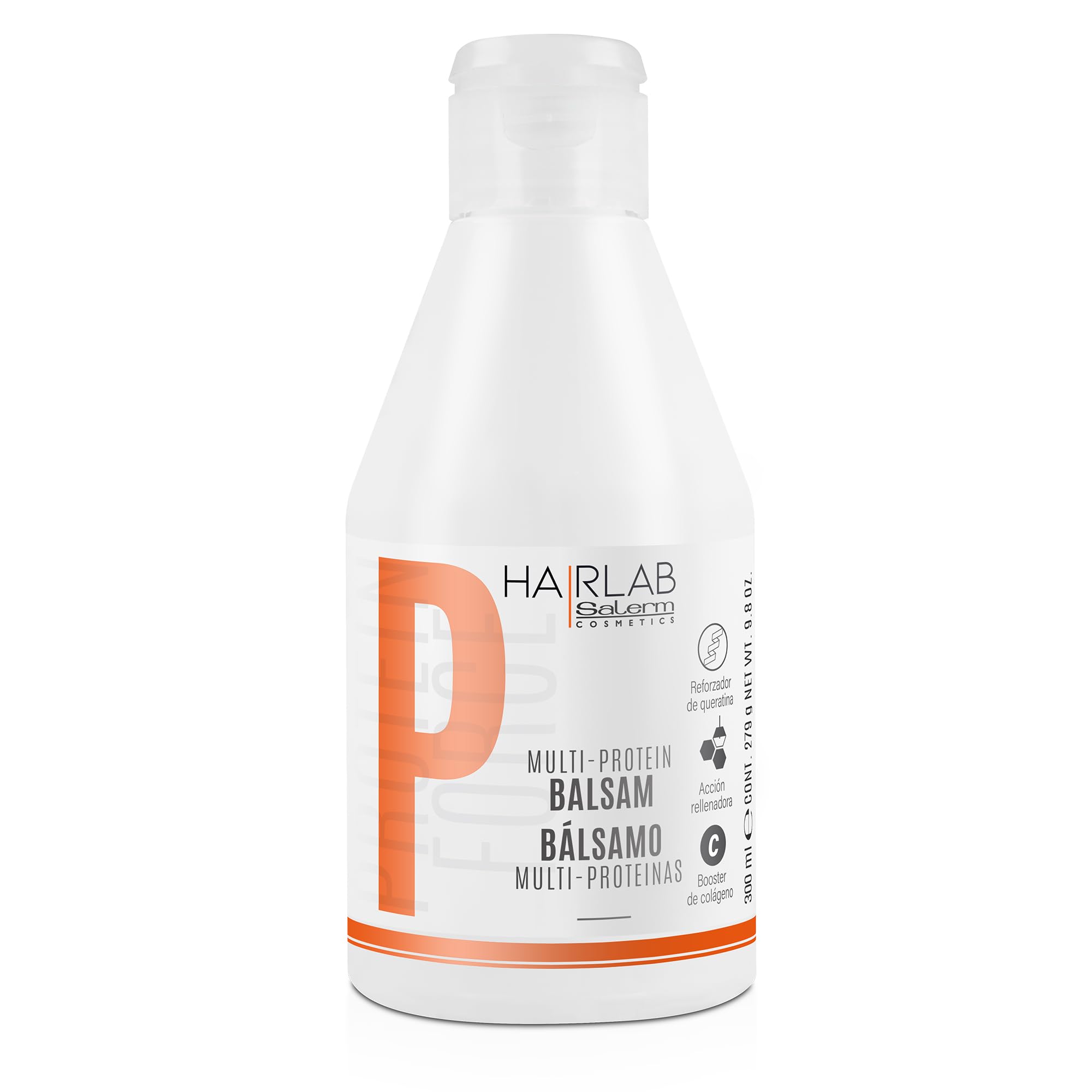 SALERM - Hair Conditioner - Multi-Proteins Hair Lab Balm - 300 ml - Helps Strengthen and Repair Hair - Adds Volume - Paraben-Free