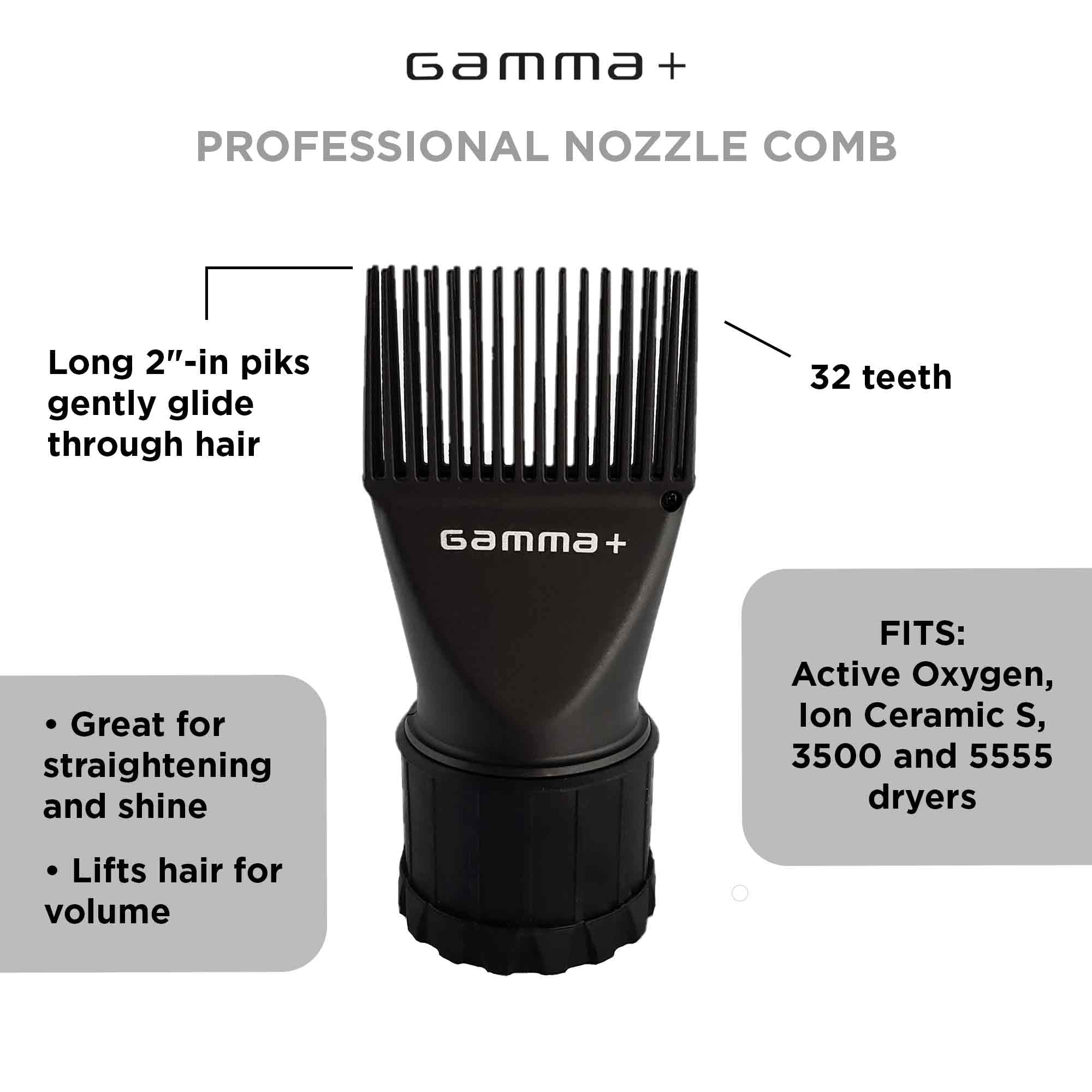Gamma+ Professional Nozzle Comb