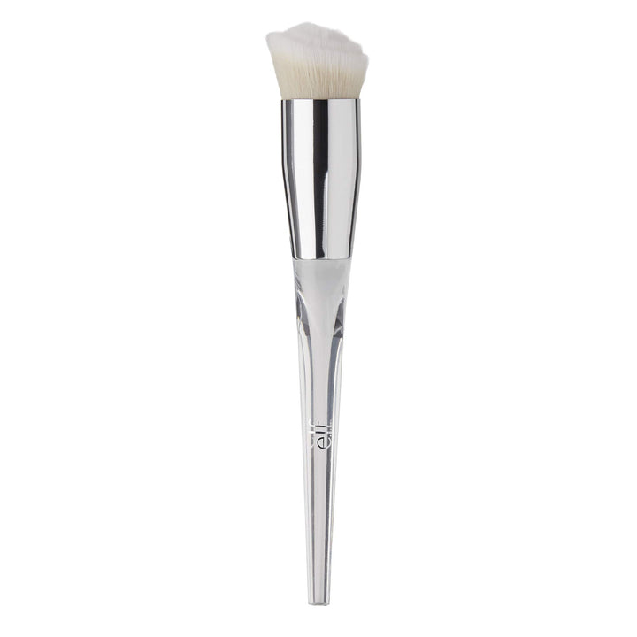 e.l.f. Precision Foundation Swirl Brush, Soft, Synthetic, Dense, Versatile, Blends, Corrects, Conceals, Smooths, Easy To Clean (85323)