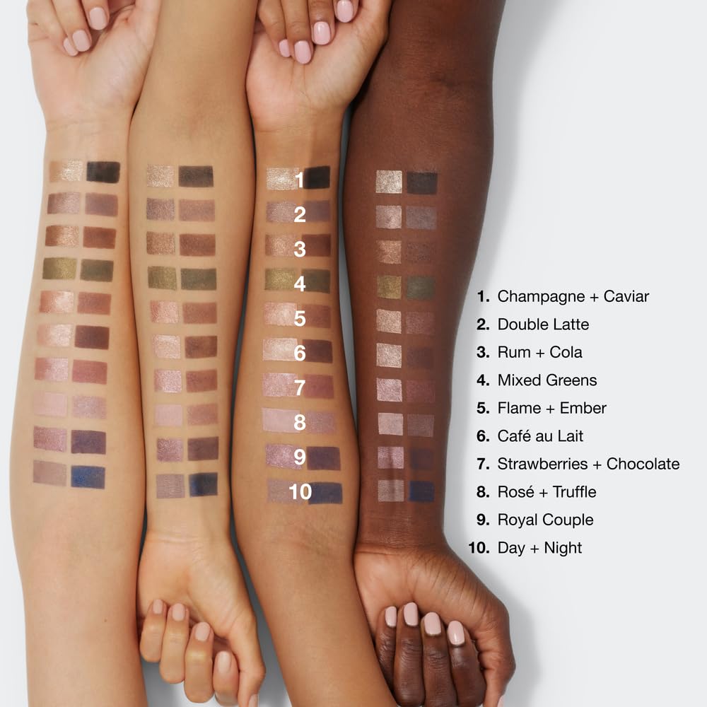 Clinique High Impact Shadow Play Shadow + Definer | Crease Proof, Water Resistant + Safe For Sensitive Eyes, Rosé + Truffles, 1 Count