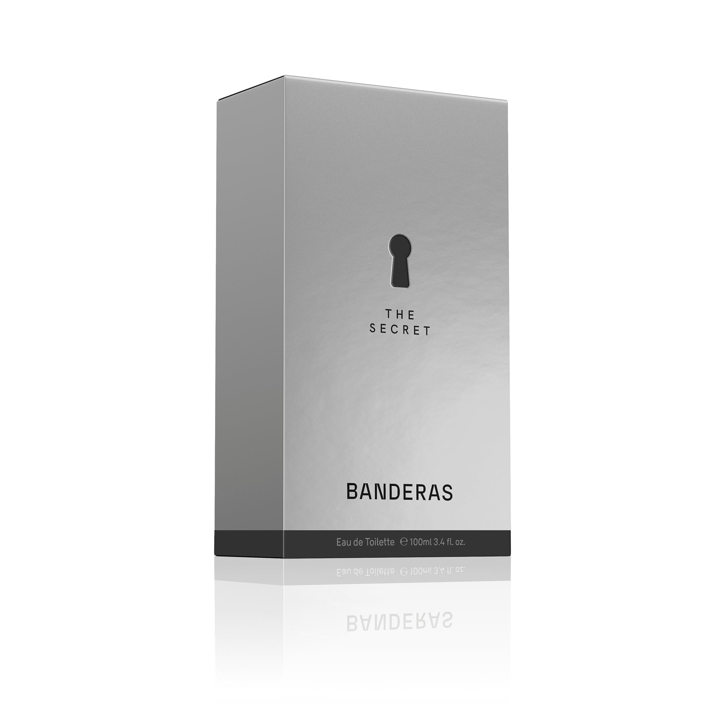 Antonio Banderas Mens The Secret Eau de Toilette - 100ml (Black_Free Size)