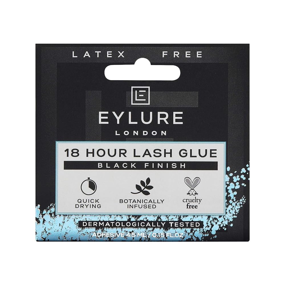 Eylure 18 Hour Lash Glue Latex Free Black