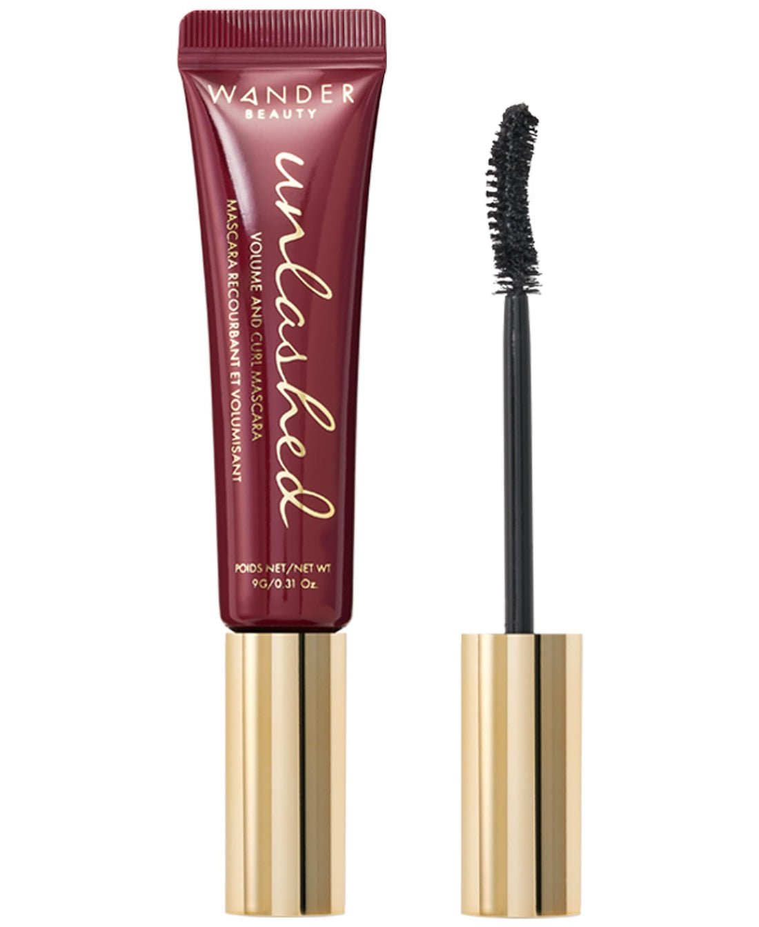 Wander Beauty Unlashed Volume And Curl Mascara In Tarmac .32 Oz Full Size