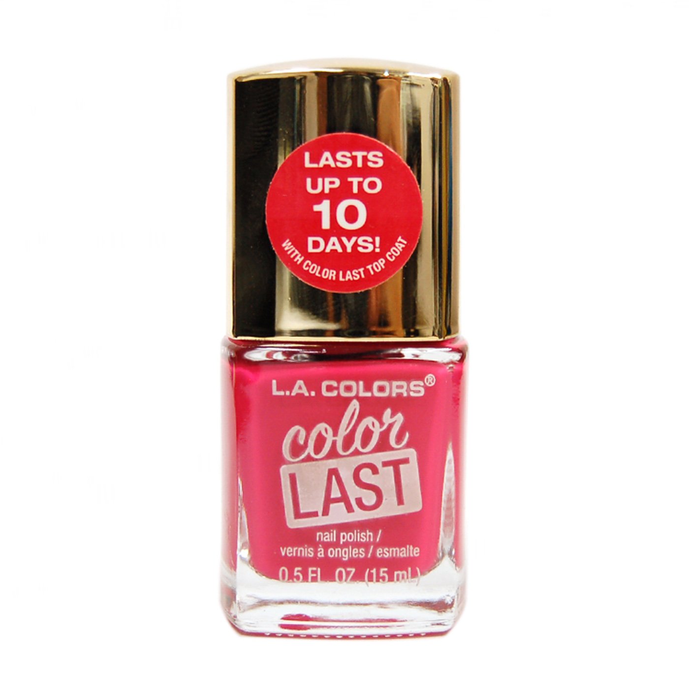 L.A. COLORS Commitment, 1 Ounce: L. A. Colors Last Nail Polish, Commitment, 1 Ounce