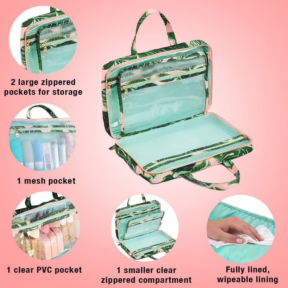 Allegro Sophia Joy tropical haze 2 pc weekender set