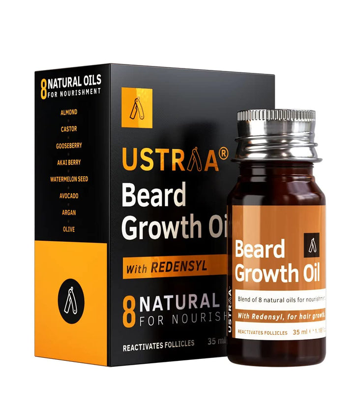 Ustraa Beard Growth Serum for Oily Skin - 35 ml