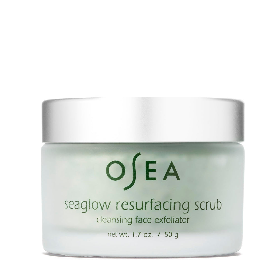 OSEA Facial Scrub - Exfoliates, Cleanses - Face - 1.7 oz - 2-in-1 Face Scrub & Cleanser - All Skin Types - Vegan