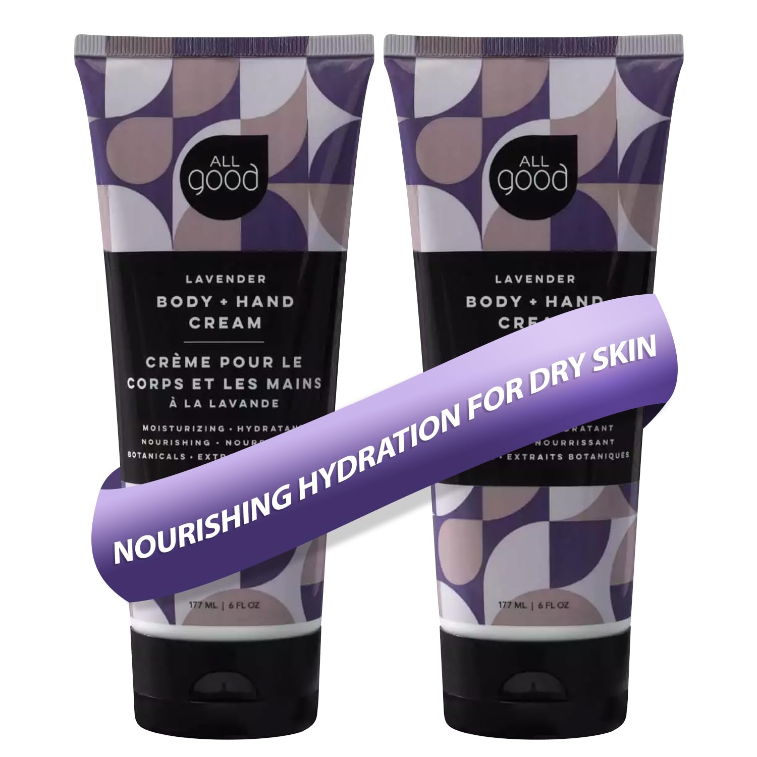 2-Pack, Lavender: All Good Lavender Lotion -2 Pack